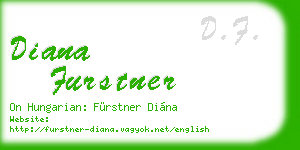 diana furstner business card
